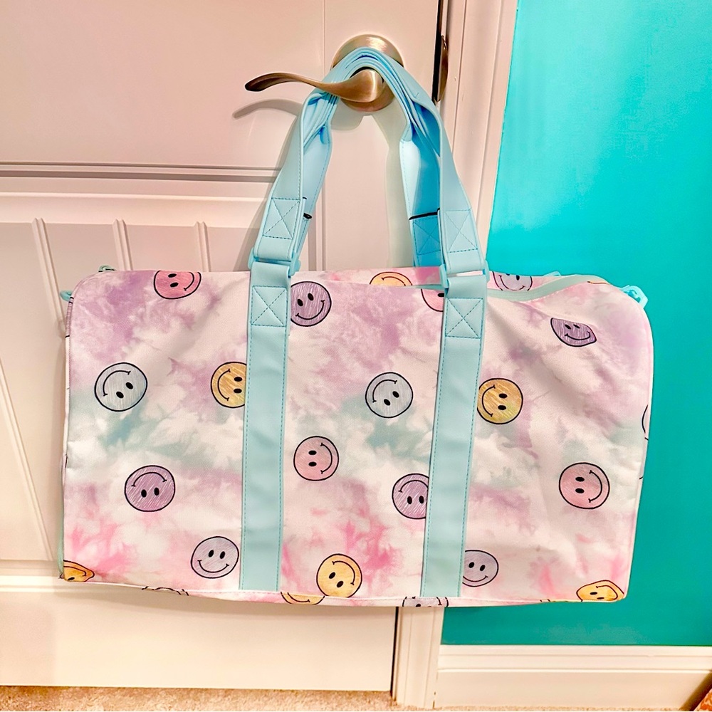 Y2K Retro Weekender Bag & Matching Card Wallet